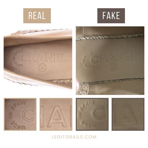 how to spot fake chanel espadrilles|authentic chanel espadrilles.